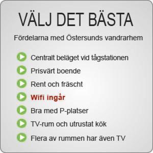 Oestersunds Vandrarhem Eksteriør billede